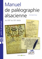 Manuel de Paléographie Alsacienne
